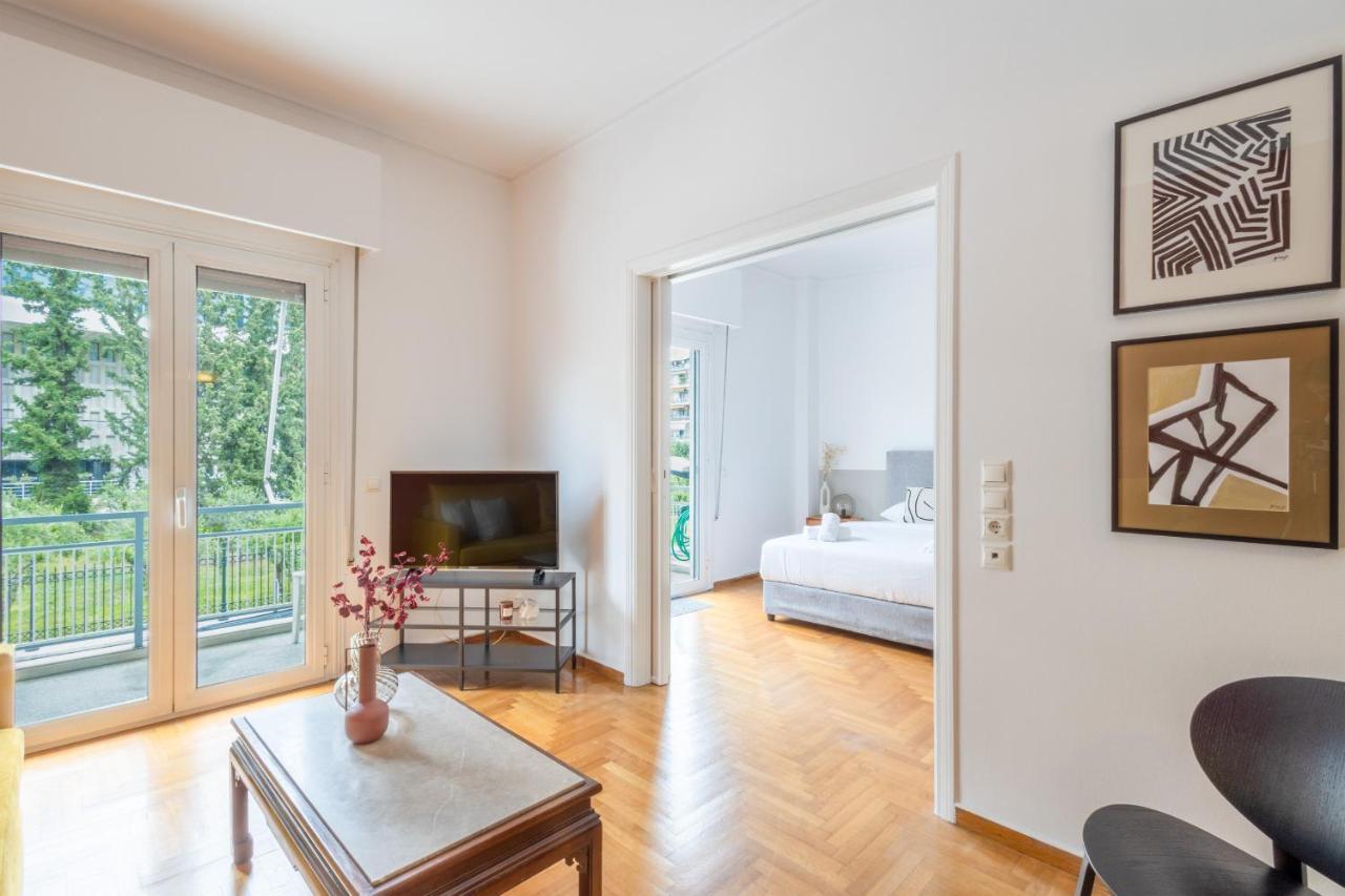 Spacious High-Ceiling 2-Bedroom By Acropolis Museum Athene Buitenkant foto