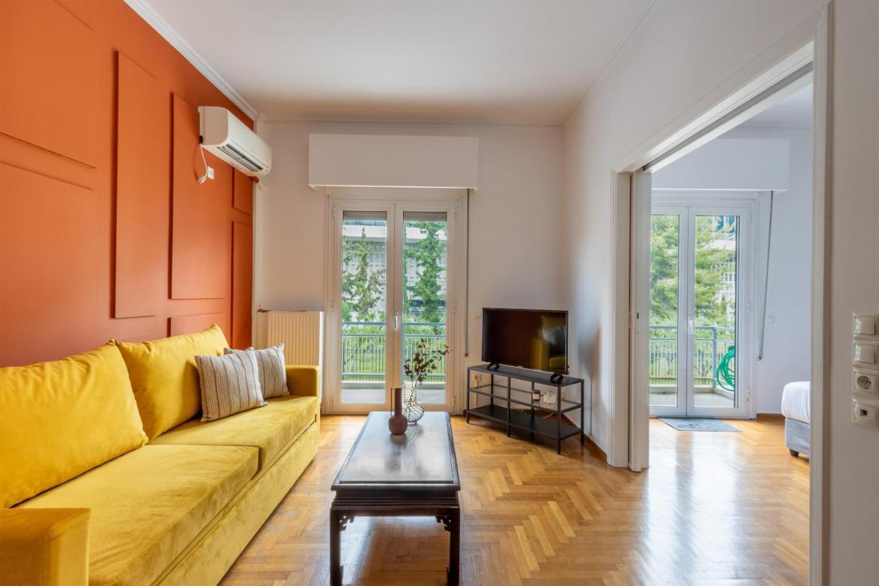 Spacious High-Ceiling 2-Bedroom By Acropolis Museum Athene Buitenkant foto