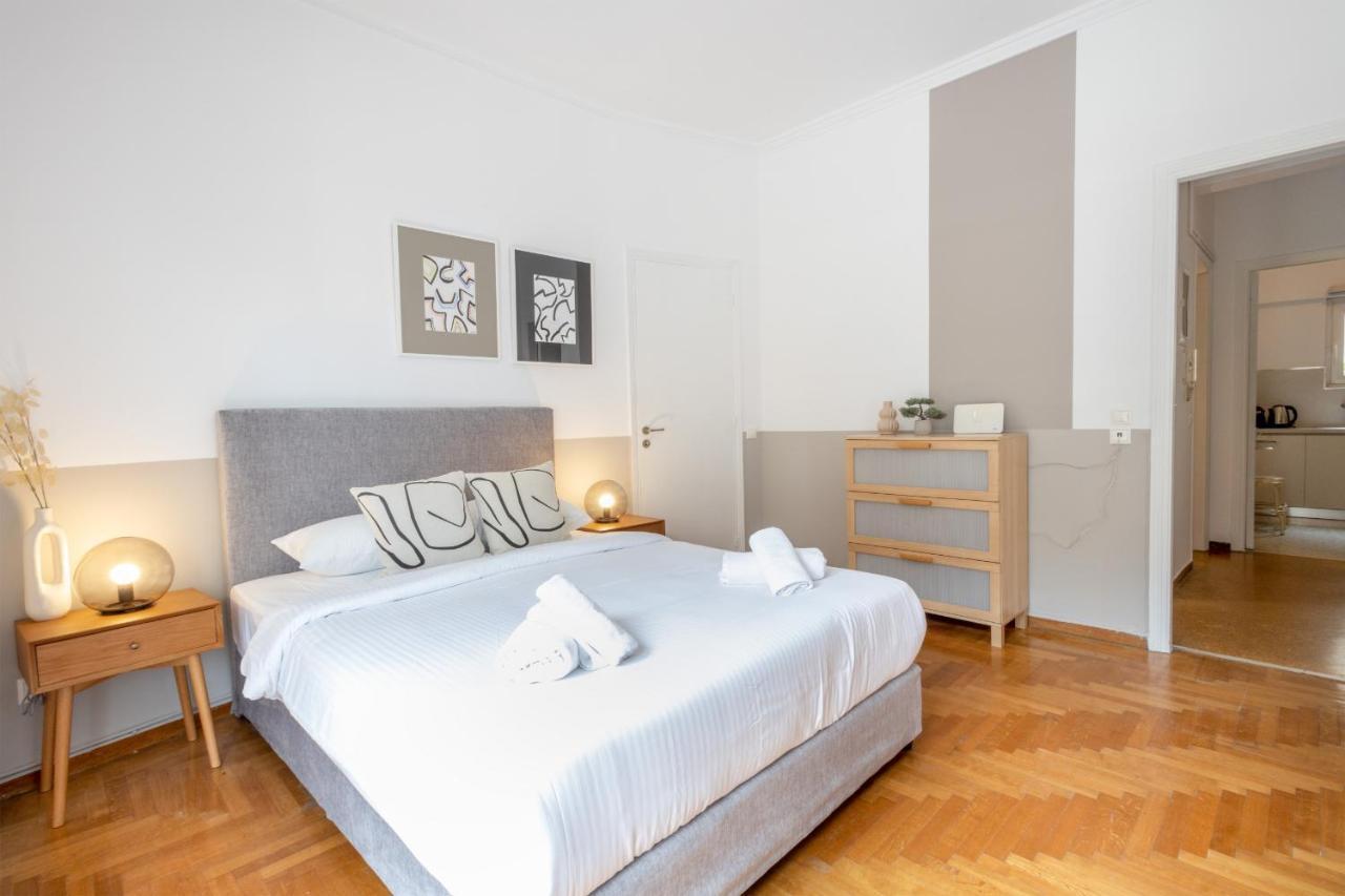 Spacious High-Ceiling 2-Bedroom By Acropolis Museum Athene Buitenkant foto