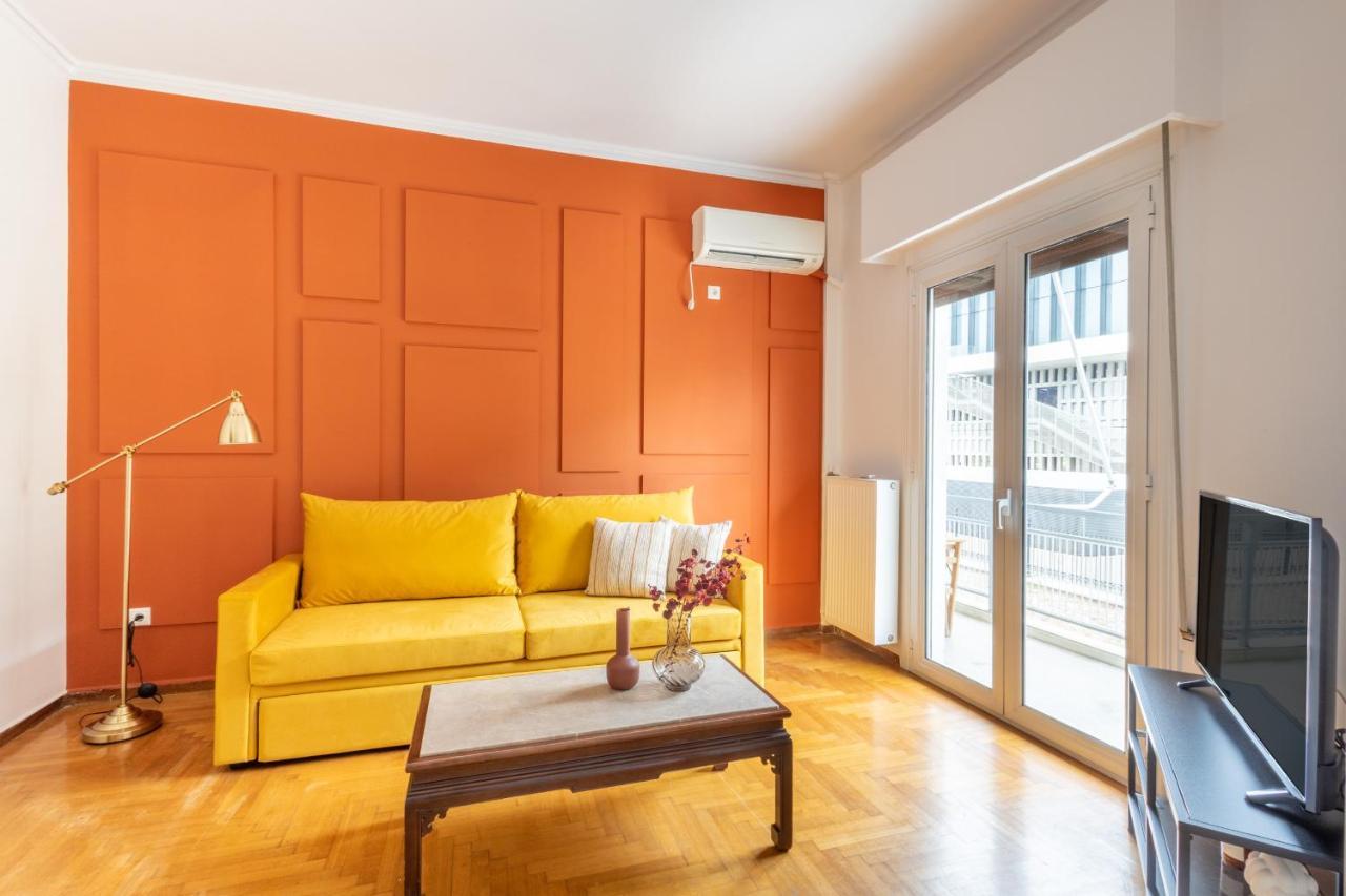 Spacious High-Ceiling 2-Bedroom By Acropolis Museum Athene Buitenkant foto