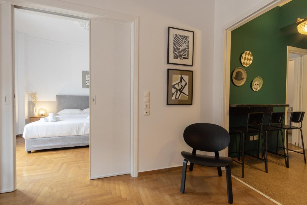 Spacious High-Ceiling 2-Bedroom By Acropolis Museum Athene Buitenkant foto
