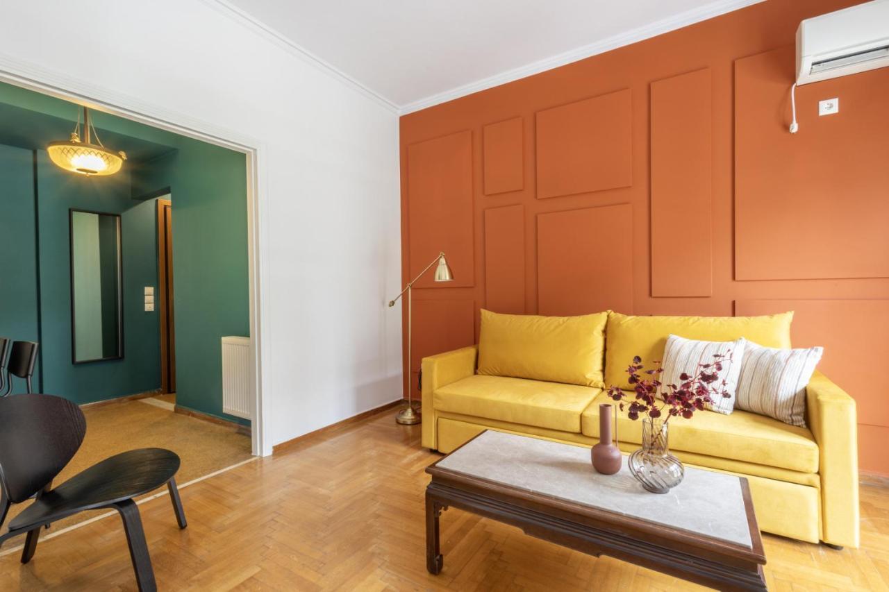 Spacious High-Ceiling 2-Bedroom By Acropolis Museum Athene Buitenkant foto
