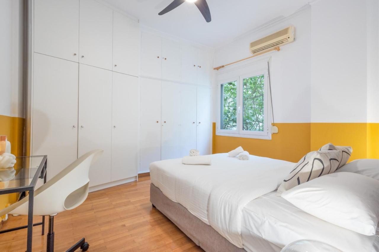 Spacious High-Ceiling 2-Bedroom By Acropolis Museum Athene Buitenkant foto